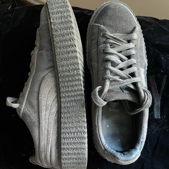 FENTY PUMA Suede Creeper Shoes - Picture 2 of 4